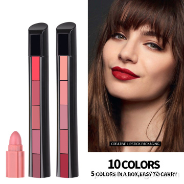 Baixo MOQ Color Lipstick Pró Longlasting Matte